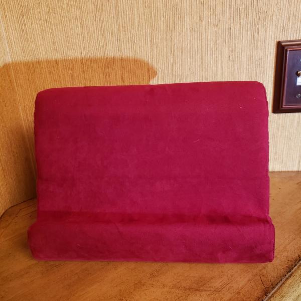 Photo of Pillow Pad - AS SEEN ON TV Burgundy Multi Functional Cushioned Foam Lap  Stand. 