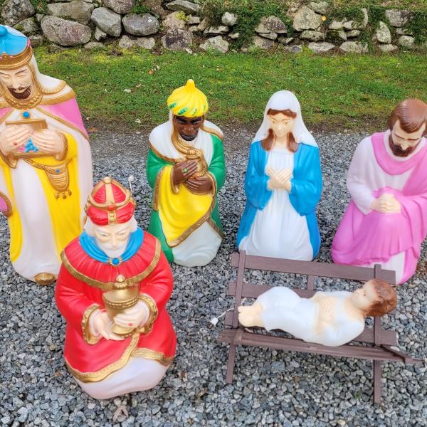 Photo of Blow Mold Empire 7-Pc Nativty Set