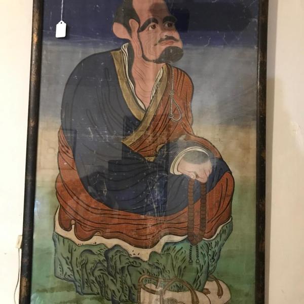 Photo of Original Portrait of Bodhidharma “Father of Kung-Fu”