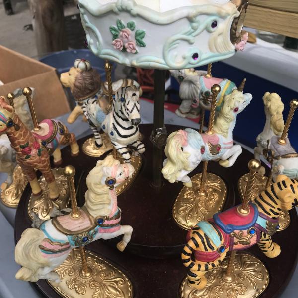 Photo of Scarborough carousel 24k gold plated