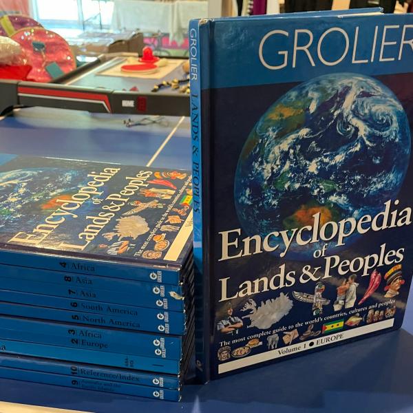 Photo of Grolier Encyclopedia Sets