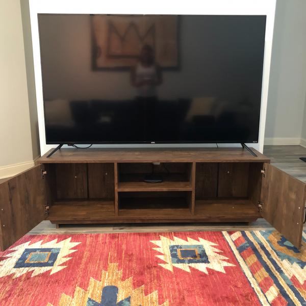 Photo of 70" TV Stand with storage 