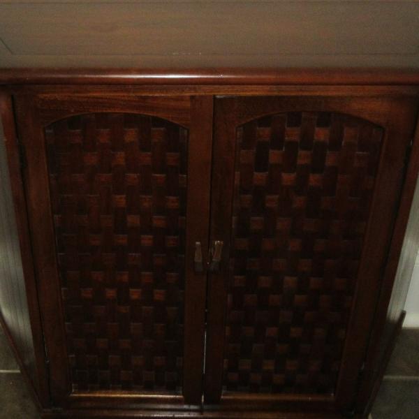 Photo of Antique Console Cabinet