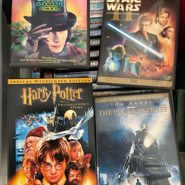 Photo of CD’s and DVD’s movies like new, rare
