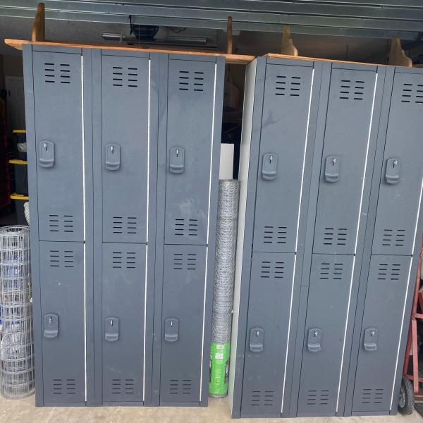 Photo of Hard plastic lockers