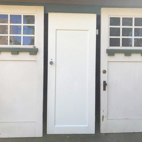 Photo of Antique 7' exterior doors