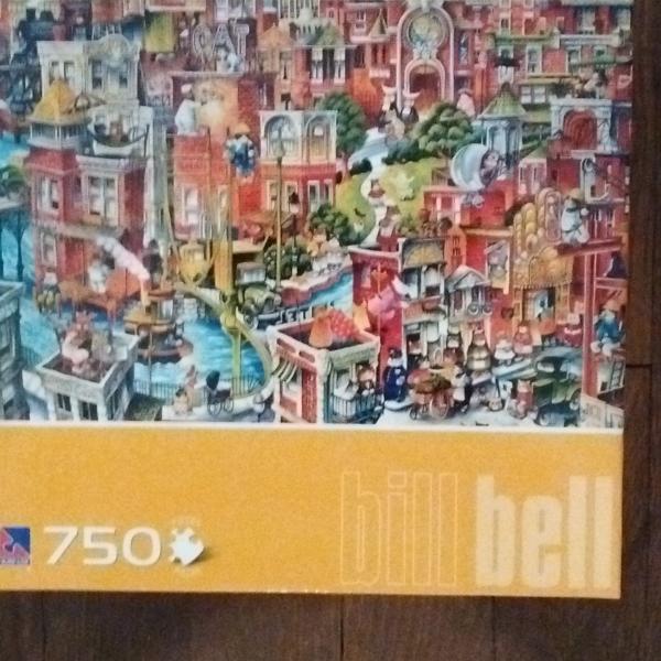 Photo of Finer Things - Humorous Cityscape 750 pc. Puzzle by Bill Bell