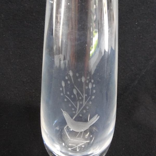 Photo of Finer Things - Orrefors Crystal Bud Vase - (clear - camera pic fuzzy)