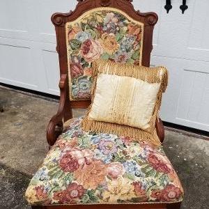 Photo of Ornate Parlor Chair