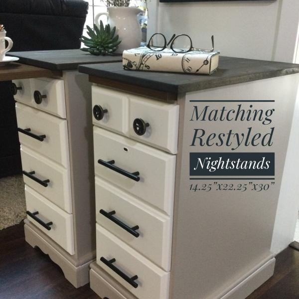Photo of Nightstands Matching Restyled 