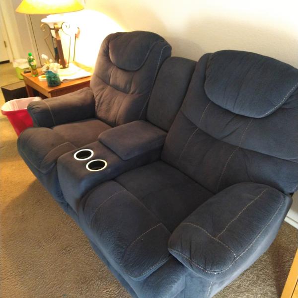 Photo of Double Recliner Loveseat - 74" Wide