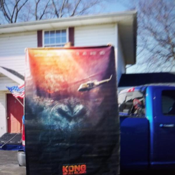 Photo of King Kong movie poster