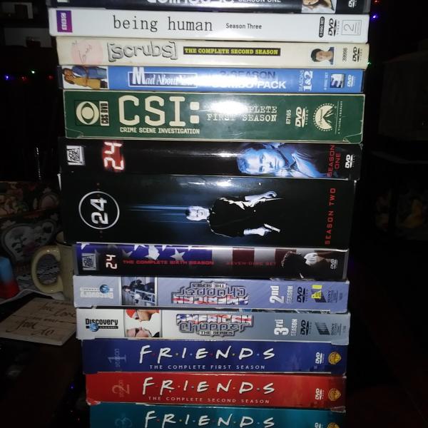Photo of DVDs and cd,s