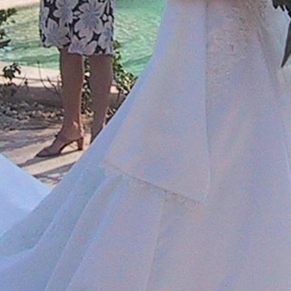 Photo of Halter Beaded Wedding Dress