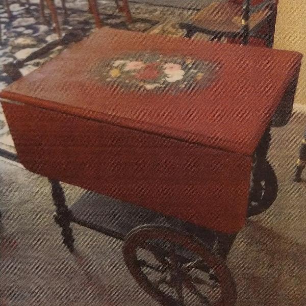 Photo of Antique tea  cart