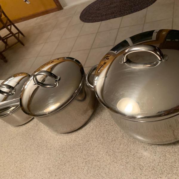 Photo of Stainless steel pots ! 