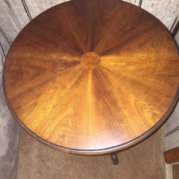 Photo of Vintage mahogany table 