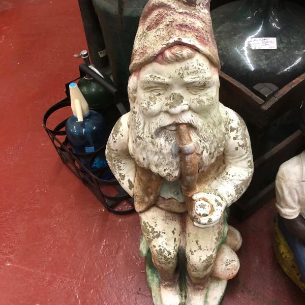 Photo of Vintage Large Cement Gnomes