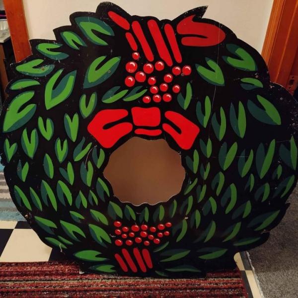 Photo of Large Outdoor Christmas Wreath - 47" Round