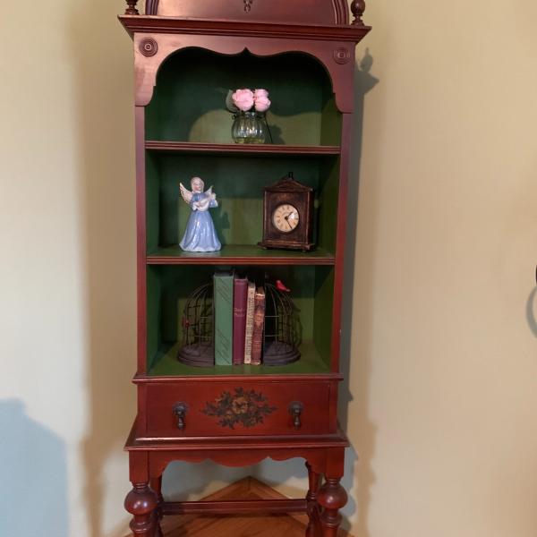 Photo of Antique Victorian Book shelf/cabinet! 60” H 20”L x12” D!
