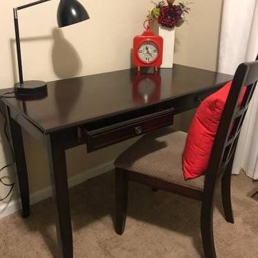 Photo of Gorgeous dark Desk and matching Chair