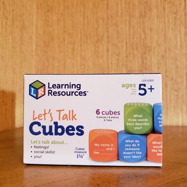 Photo of NEW Let's Talk Cubes- AUTISM THERAPY Learning Resources