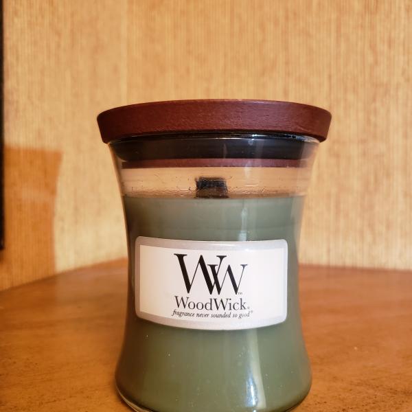 Photo of WoodWick Applewood Candle 10 oz. Jar