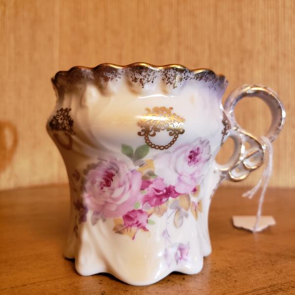 Photo of Antique / Vintage ? Hand Painted Nippon Porcelain Mustache / Shaving Mug / Cup.