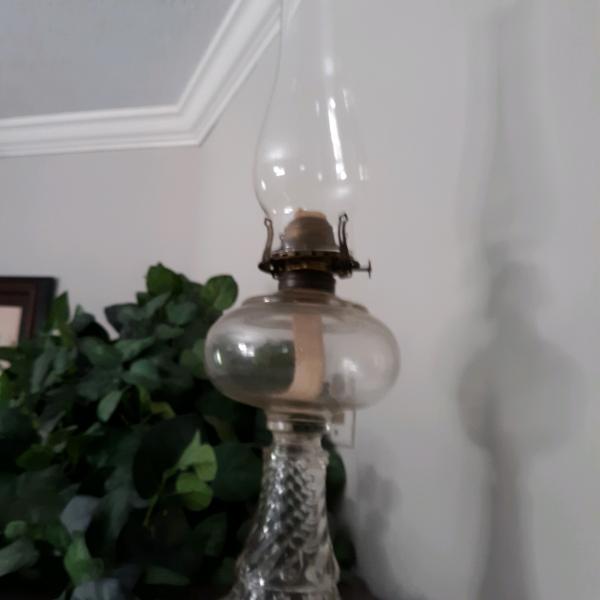 Photo of Antique Hurricane Lamp