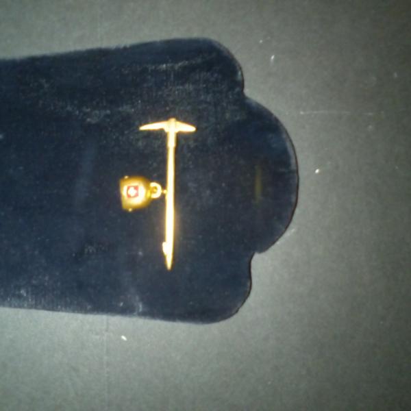 Photo of Vintage/Antique medical pin/fire? bell 