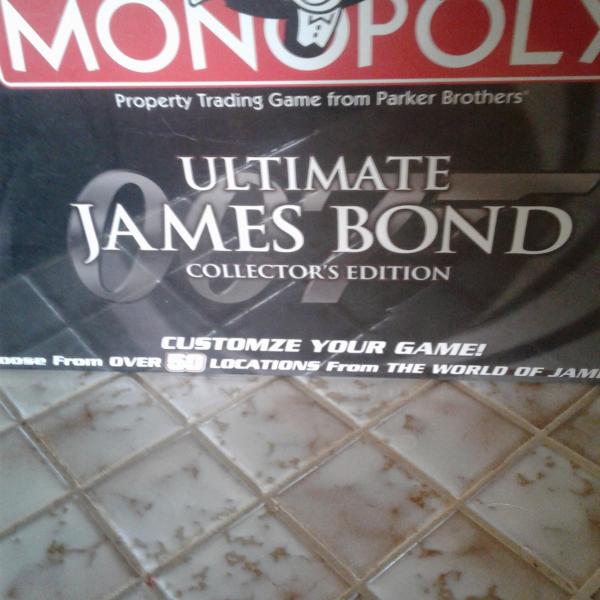 Photo of James Bond Monopoly Game 