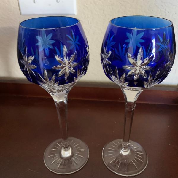Photo of Bohemian wine glasses