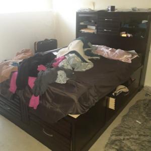 Photo of QUEEN SIZE STORAGE BED FOR SALE