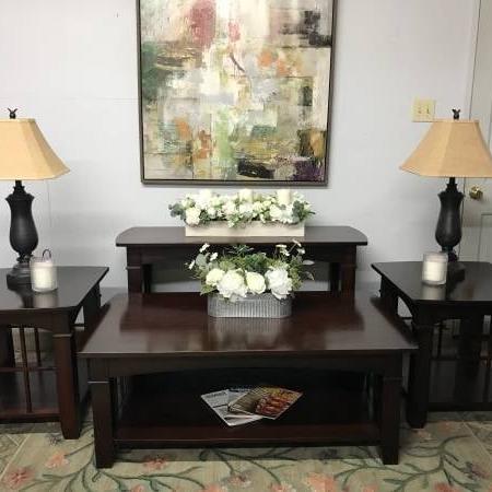 Photo of Coffee Table and two matching End Tables