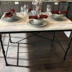 Macy's Arta Faux Marble Dining Table 