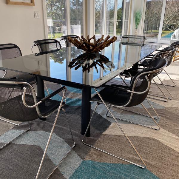Photo of Glass Table and Chairs
