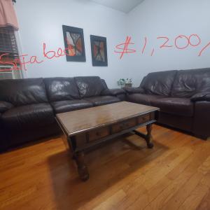 Photo of Sofabed + Loveseat