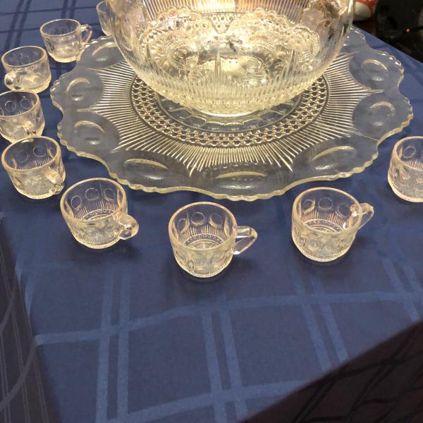 Photo of Beautiful Antique Punch Bowl