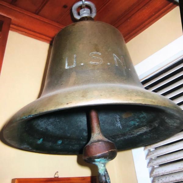 Photo of US Navy USN Antique Bronze Bell Maritime Nautical