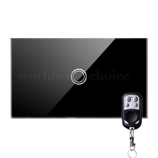 Photo of 1 Gang Light Switch w/ Glass Touch Panel Set of -3-