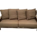 E111 Large Rustic Log Sofa