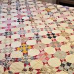 Lot #162  Antique Handsewn Quilt - an oldie but a goodie