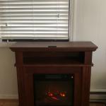 Electric fire place with remote