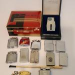 Lot 231: Vintage Lighters: Zippos and More