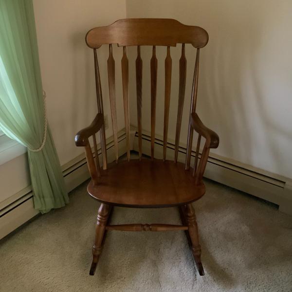 Photo of Antique rocking chair 