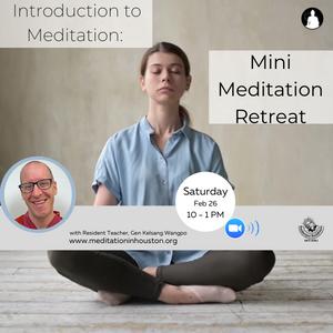 Photo of Introduction to Meditation: Mini Meditation Retreat  with Gen Kelsang Wangpo
