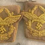 German WW2 Luftwaffe General Collar Tabs