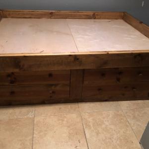 Photo of Full Size captain bed with drawers $100.00