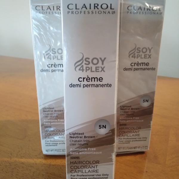 Photo of Clairol Hair Color (7 boxes) and Developer (1 bottle)  (ALL NEW)