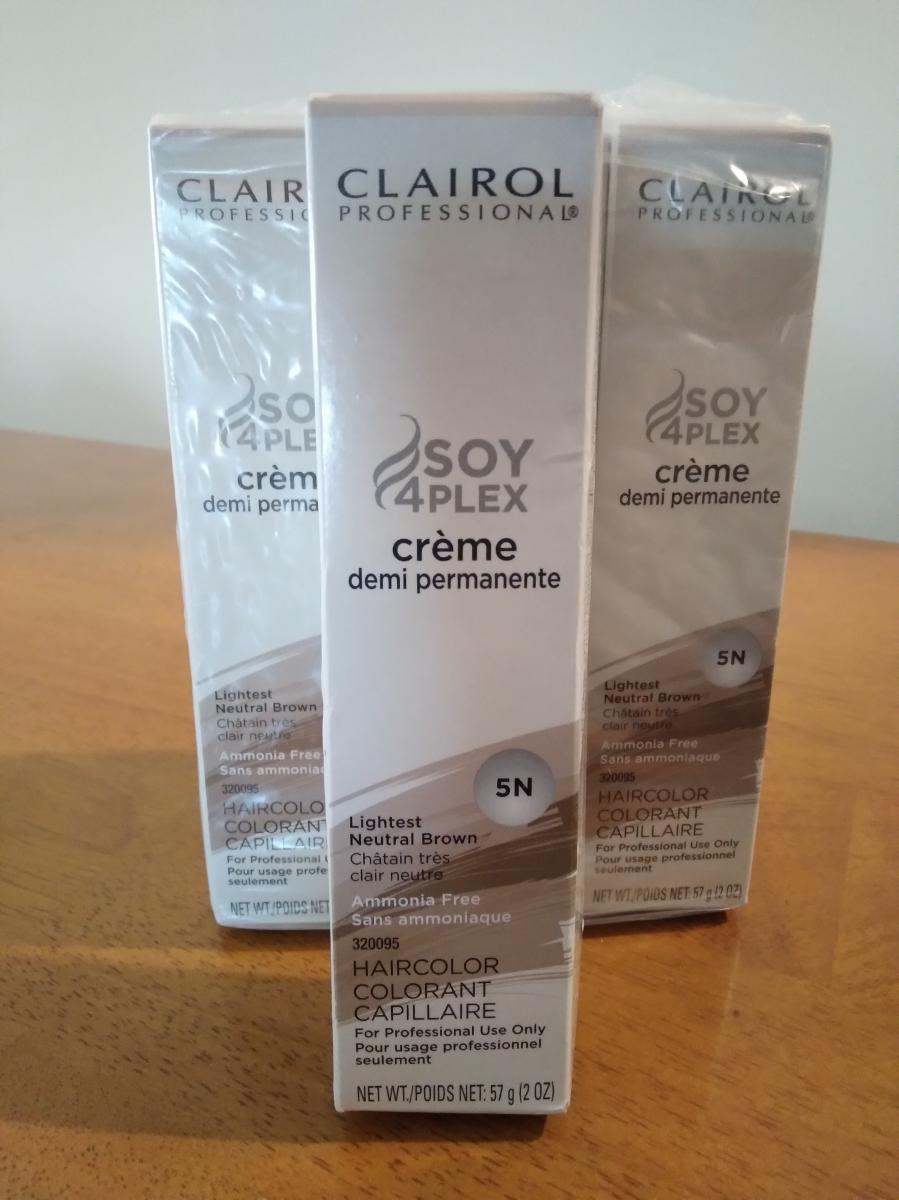 Photo 1 of Clairol Hair Color (7 boxes) and Developer (1 bottle)  (ALL NEW)